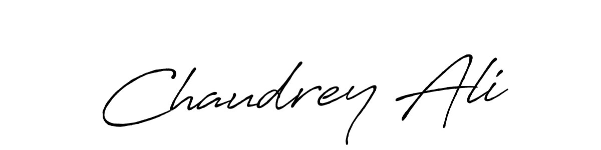 See photos of Chaudrey Ali official signature by Spectra . Check more albums & portfolios. Read reviews & check more about Antro_Vectra_Bolder font. Chaudrey Ali signature style 7 images and pictures png