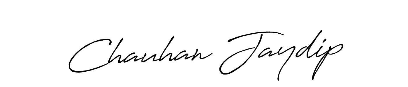 Design your own signature with our free online signature maker. With this signature software, you can create a handwritten (Antro_Vectra_Bolder) signature for name Chauhan Jaydip. Chauhan Jaydip signature style 7 images and pictures png