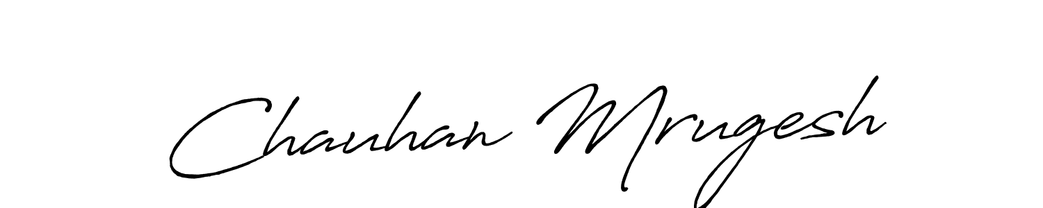 Here are the top 10 professional signature styles for the name Chauhan Mrugesh. These are the best autograph styles you can use for your name. Chauhan Mrugesh signature style 7 images and pictures png