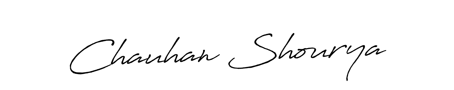 Also You can easily find your signature by using the search form. We will create Chauhan Shourya name handwritten signature images for you free of cost using Antro_Vectra_Bolder sign style. Chauhan Shourya signature style 7 images and pictures png