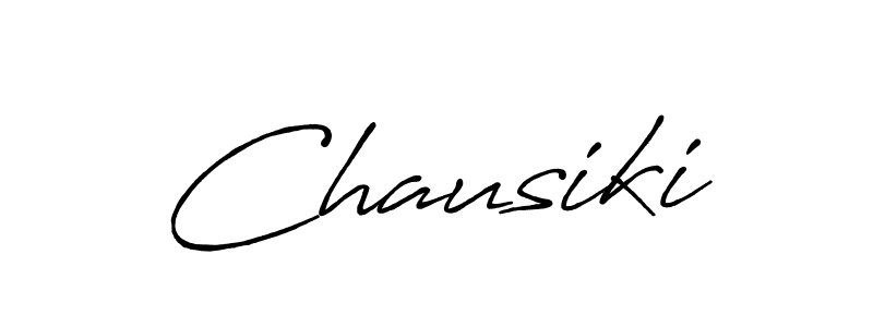 Make a beautiful signature design for name Chausiki. Use this online signature maker to create a handwritten signature for free. Chausiki signature style 7 images and pictures png