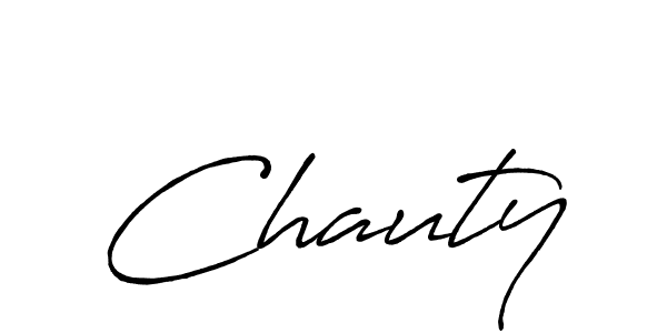 How to Draw Chauty signature style? Antro_Vectra_Bolder is a latest design signature styles for name Chauty. Chauty signature style 7 images and pictures png