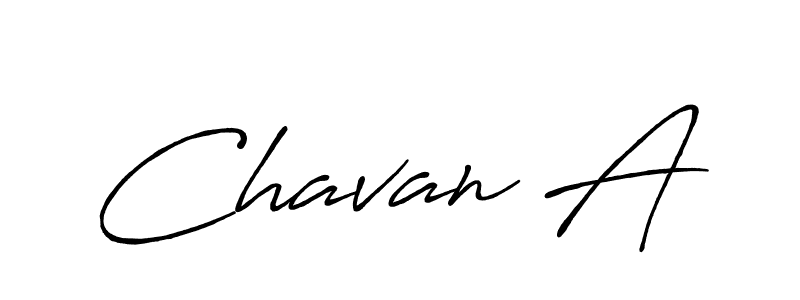 Also we have Chavan A name is the best signature style. Create professional handwritten signature collection using Antro_Vectra_Bolder autograph style. Chavan A signature style 7 images and pictures png