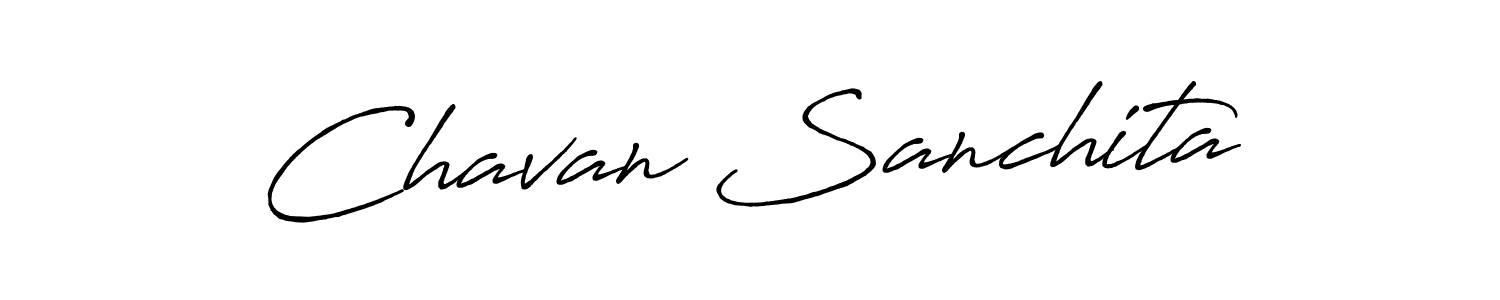 How to Draw Chavan Sanchita signature style? Antro_Vectra_Bolder is a latest design signature styles for name Chavan Sanchita. Chavan Sanchita signature style 7 images and pictures png