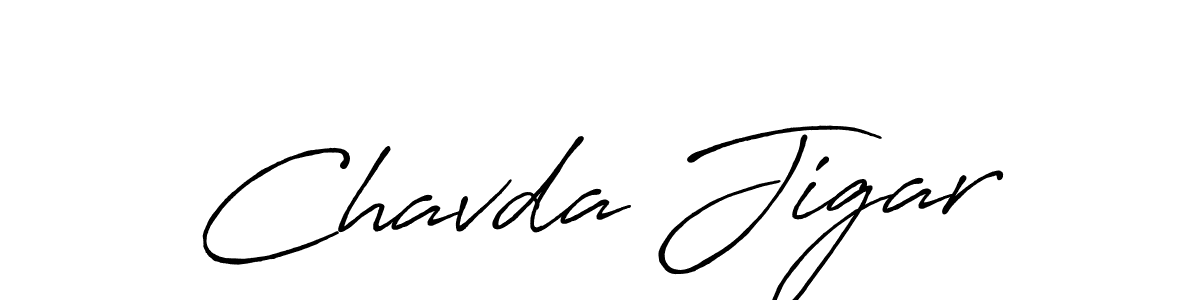 How to Draw Chavda Jigar signature style? Antro_Vectra_Bolder is a latest design signature styles for name Chavda Jigar. Chavda Jigar signature style 7 images and pictures png
