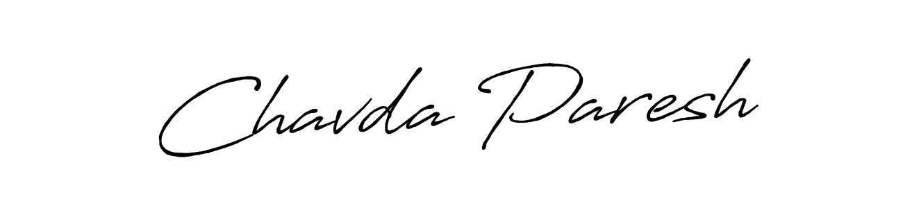 Make a beautiful signature design for name Chavda Paresh. Use this online signature maker to create a handwritten signature for free. Chavda Paresh signature style 7 images and pictures png