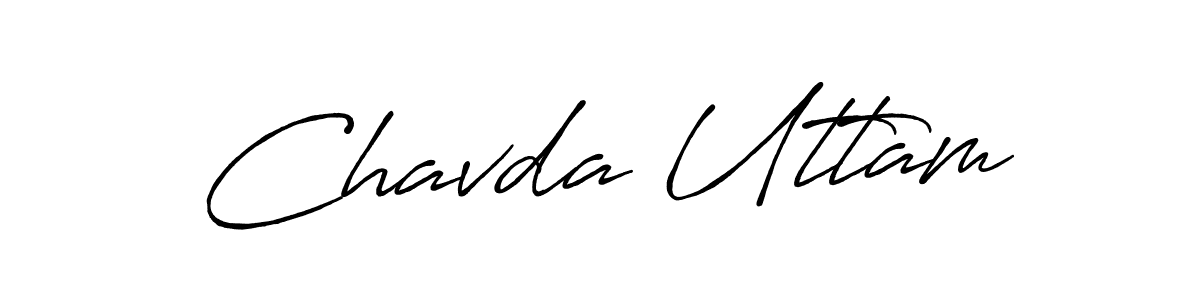 Once you've used our free online signature maker to create your best signature Antro_Vectra_Bolder style, it's time to enjoy all of the benefits that Chavda Uttam name signing documents. Chavda Uttam signature style 7 images and pictures png