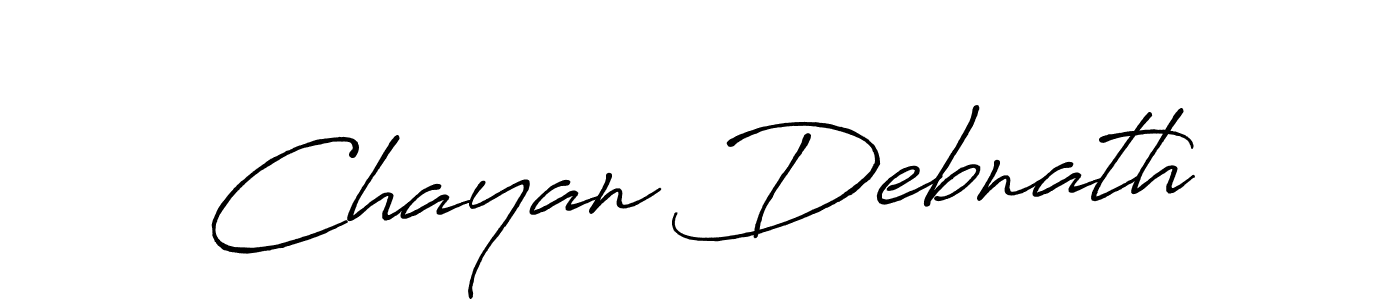 Antro_Vectra_Bolder is a professional signature style that is perfect for those who want to add a touch of class to their signature. It is also a great choice for those who want to make their signature more unique. Get Chayan Debnath name to fancy signature for free. Chayan Debnath signature style 7 images and pictures png