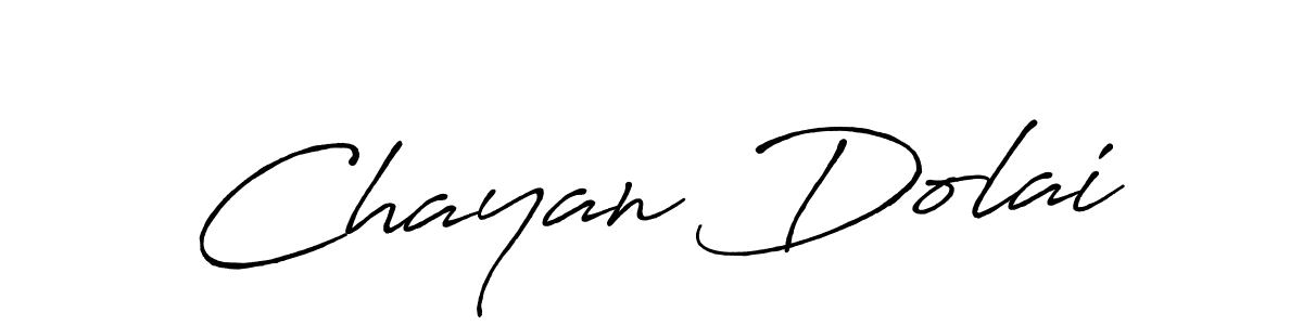 Antro_Vectra_Bolder is a professional signature style that is perfect for those who want to add a touch of class to their signature. It is also a great choice for those who want to make their signature more unique. Get Chayan Dolai name to fancy signature for free. Chayan Dolai signature style 7 images and pictures png