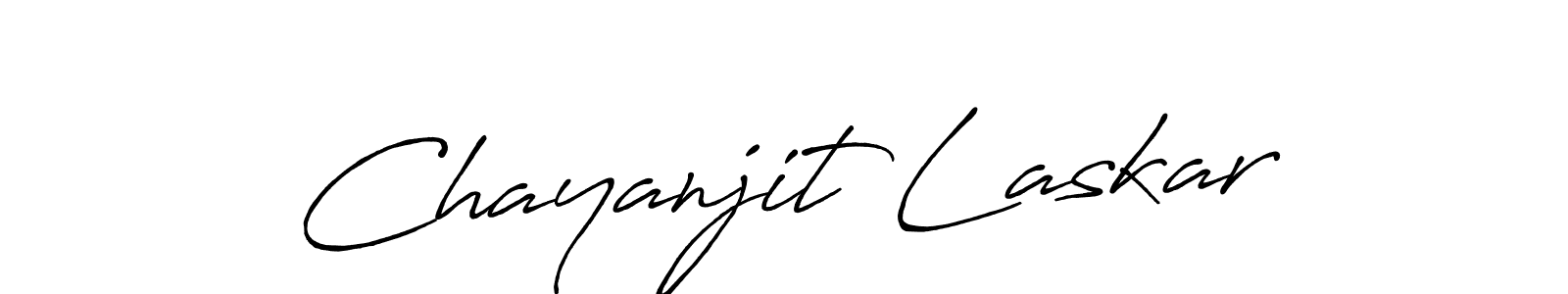 How to make Chayanjit Laskar signature? Antro_Vectra_Bolder is a professional autograph style. Create handwritten signature for Chayanjit Laskar name. Chayanjit Laskar signature style 7 images and pictures png