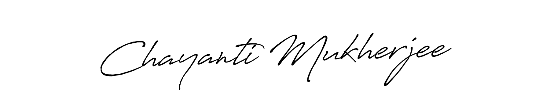 Make a beautiful signature design for name Chayanti Mukherjee. Use this online signature maker to create a handwritten signature for free. Chayanti Mukherjee signature style 7 images and pictures png