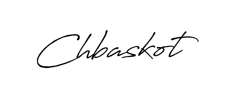 Make a beautiful signature design for name Chbaskot. With this signature (Antro_Vectra_Bolder) style, you can create a handwritten signature for free. Chbaskot signature style 7 images and pictures png