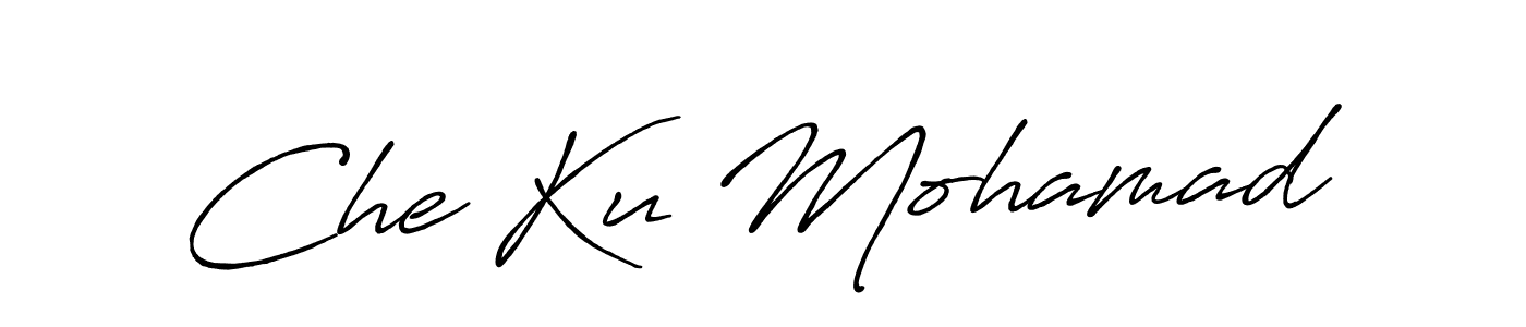 You can use this online signature creator to create a handwritten signature for the name Che Ku Mohamad. This is the best online autograph maker. Che Ku Mohamad signature style 7 images and pictures png
