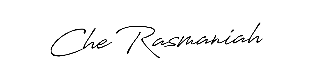 You should practise on your own different ways (Antro_Vectra_Bolder) to write your name (Che Rasmaniah) in signature. don't let someone else do it for you. Che Rasmaniah signature style 7 images and pictures png