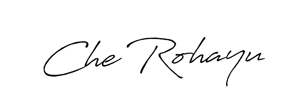 Once you've used our free online signature maker to create your best signature Antro_Vectra_Bolder style, it's time to enjoy all of the benefits that Che Rohayu name signing documents. Che Rohayu signature style 7 images and pictures png