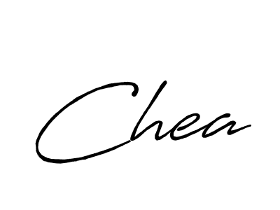 Make a beautiful signature design for name Chea. With this signature (Antro_Vectra_Bolder) style, you can create a handwritten signature for free. Chea signature style 7 images and pictures png