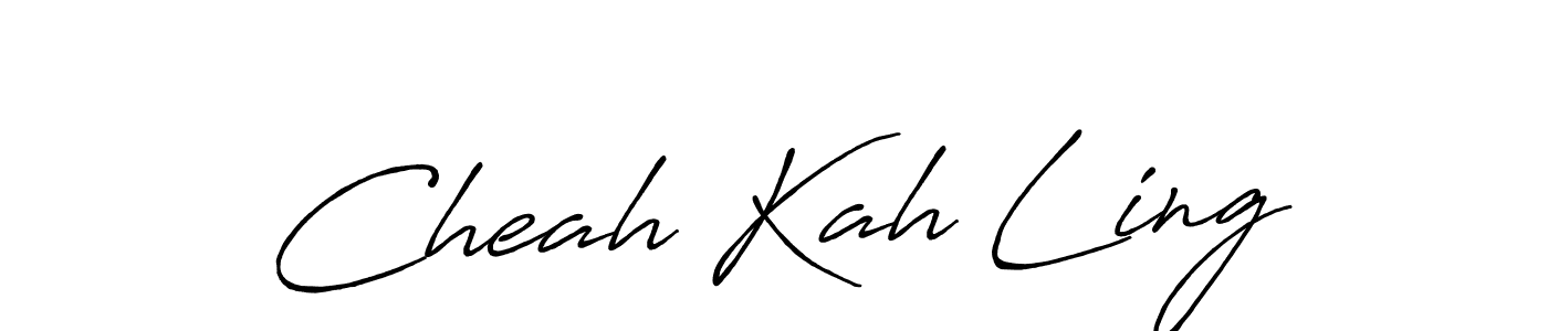 It looks lik you need a new signature style for name Cheah Kah Ling. Design unique handwritten (Antro_Vectra_Bolder) signature with our free signature maker in just a few clicks. Cheah Kah Ling signature style 7 images and pictures png