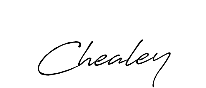 Create a beautiful signature design for name Chealey. With this signature (Antro_Vectra_Bolder) fonts, you can make a handwritten signature for free. Chealey signature style 7 images and pictures png