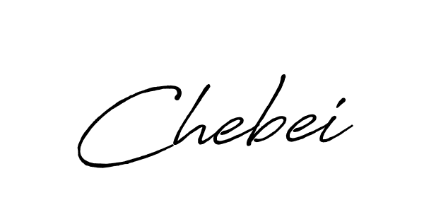 It looks lik you need a new signature style for name Chebei. Design unique handwritten (Antro_Vectra_Bolder) signature with our free signature maker in just a few clicks. Chebei signature style 7 images and pictures png