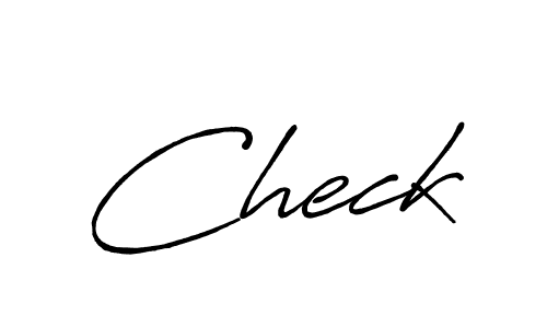 How to Draw Check signature style? Antro_Vectra_Bolder is a latest design signature styles for name Check. Check signature style 7 images and pictures png