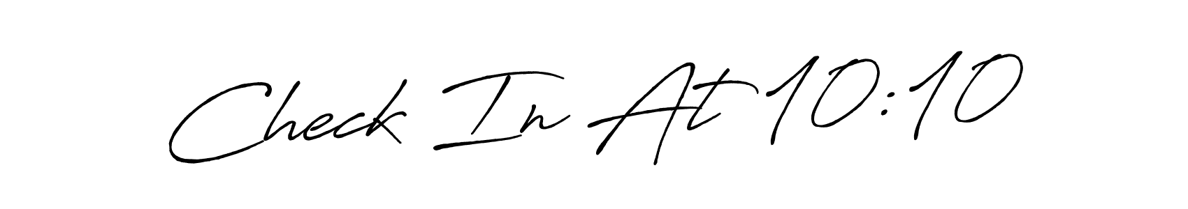 Check out images of Autograph of Check In At 10:10 name. Actor Check In At 10:10 Signature Style. Antro_Vectra_Bolder is a professional sign style online. Check In At 10:10 signature style 7 images and pictures png