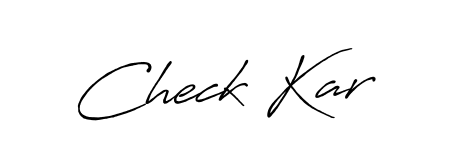 How to Draw Check Kar signature style? Antro_Vectra_Bolder is a latest design signature styles for name Check Kar. Check Kar signature style 7 images and pictures png