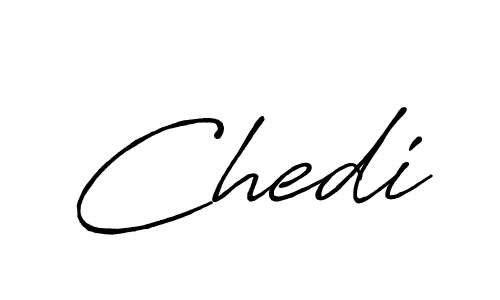 How to make Chedi name signature. Use Antro_Vectra_Bolder style for creating short signs online. This is the latest handwritten sign. Chedi signature style 7 images and pictures png