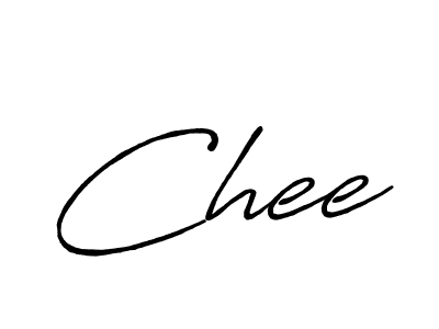 How to make Chee signature? Antro_Vectra_Bolder is a professional autograph style. Create handwritten signature for Chee name. Chee signature style 7 images and pictures png