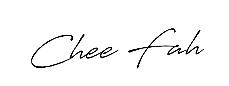 It looks lik you need a new signature style for name Chee Fah. Design unique handwritten (Antro_Vectra_Bolder) signature with our free signature maker in just a few clicks. Chee Fah signature style 7 images and pictures png