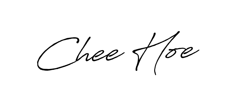 Antro_Vectra_Bolder is a professional signature style that is perfect for those who want to add a touch of class to their signature. It is also a great choice for those who want to make their signature more unique. Get Chee Hoe name to fancy signature for free. Chee Hoe signature style 7 images and pictures png