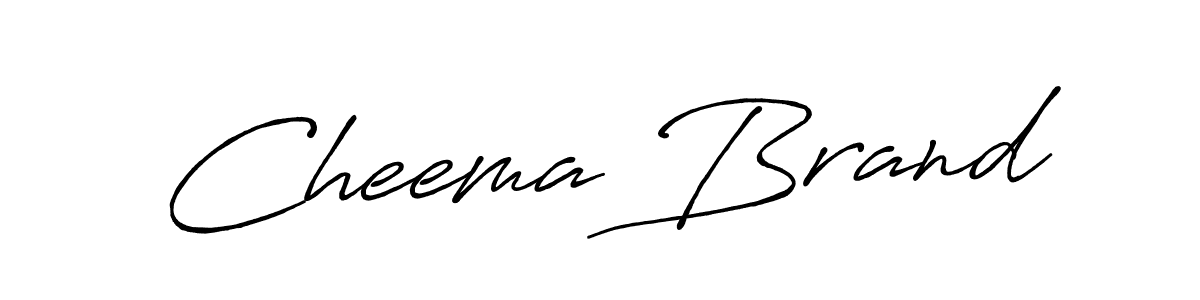 The best way (Antro_Vectra_Bolder) to make a short signature is to pick only two or three words in your name. The name Cheema Brand include a total of six letters. For converting this name. Cheema Brand signature style 7 images and pictures png