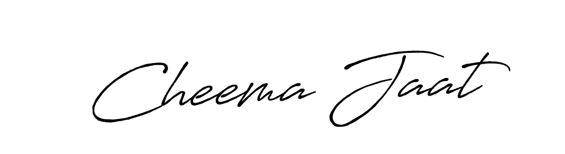 Also we have Cheema Jaat name is the best signature style. Create professional handwritten signature collection using Antro_Vectra_Bolder autograph style. Cheema Jaat signature style 7 images and pictures png