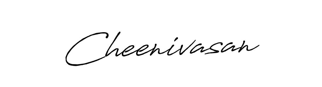 How to make Cheenivasan signature? Antro_Vectra_Bolder is a professional autograph style. Create handwritten signature for Cheenivasan name. Cheenivasan signature style 7 images and pictures png