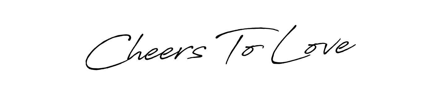 if you are searching for the best signature style for your name Cheers To Love. so please give up your signature search. here we have designed multiple signature styles  using Antro_Vectra_Bolder. Cheers To Love signature style 7 images and pictures png
