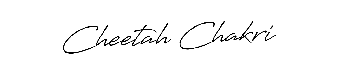 Use a signature maker to create a handwritten signature online. With this signature software, you can design (Antro_Vectra_Bolder) your own signature for name Cheetah Chakri. Cheetah Chakri signature style 7 images and pictures png