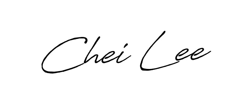 Also we have Chei Lee name is the best signature style. Create professional handwritten signature collection using Antro_Vectra_Bolder autograph style. Chei Lee signature style 7 images and pictures png