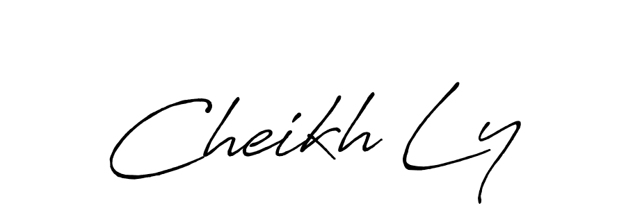 Make a beautiful signature design for name Cheikh Ly. Use this online signature maker to create a handwritten signature for free. Cheikh Ly signature style 7 images and pictures png