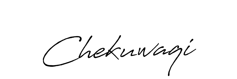 The best way (Antro_Vectra_Bolder) to make a short signature is to pick only two or three words in your name. The name Chekuwaqi include a total of six letters. For converting this name. Chekuwaqi signature style 7 images and pictures png