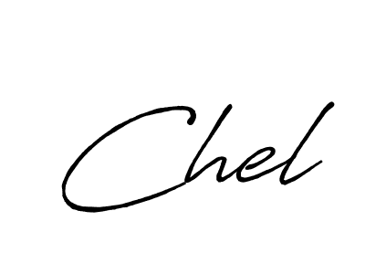 Also we have Chel name is the best signature style. Create professional handwritten signature collection using Antro_Vectra_Bolder autograph style. Chel signature style 7 images and pictures png