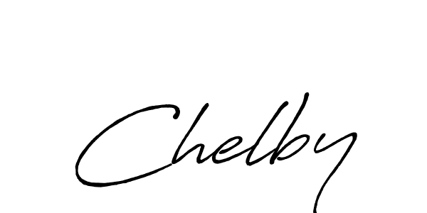 if you are searching for the best signature style for your name Chelby. so please give up your signature search. here we have designed multiple signature styles  using Antro_Vectra_Bolder. Chelby signature style 7 images and pictures png