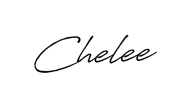 Also we have Chelee name is the best signature style. Create professional handwritten signature collection using Antro_Vectra_Bolder autograph style. Chelee signature style 7 images and pictures png