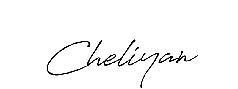 Design your own signature with our free online signature maker. With this signature software, you can create a handwritten (Antro_Vectra_Bolder) signature for name Cheliyan. Cheliyan signature style 7 images and pictures png
