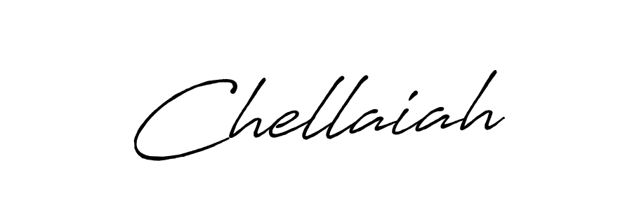 Also You can easily find your signature by using the search form. We will create Chellaiah name handwritten signature images for you free of cost using Antro_Vectra_Bolder sign style. Chellaiah signature style 7 images and pictures png