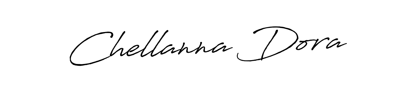 Use a signature maker to create a handwritten signature online. With this signature software, you can design (Antro_Vectra_Bolder) your own signature for name Chellanna Dora. Chellanna Dora signature style 7 images and pictures png