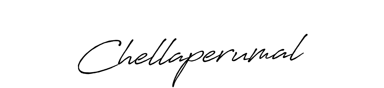 Use a signature maker to create a handwritten signature online. With this signature software, you can design (Antro_Vectra_Bolder) your own signature for name Chellaperumal. Chellaperumal signature style 7 images and pictures png