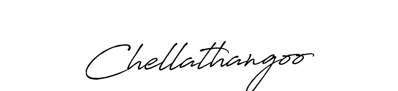 How to make Chellathangoo name signature. Use Antro_Vectra_Bolder style for creating short signs online. This is the latest handwritten sign. Chellathangoo signature style 7 images and pictures png
