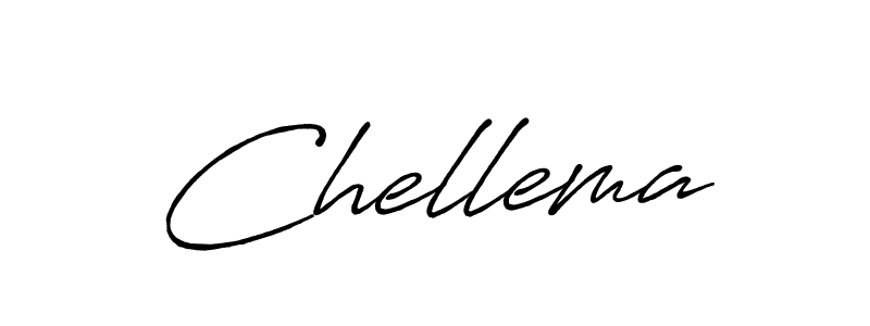 Use a signature maker to create a handwritten signature online. With this signature software, you can design (Antro_Vectra_Bolder) your own signature for name Chellema. Chellema signature style 7 images and pictures png