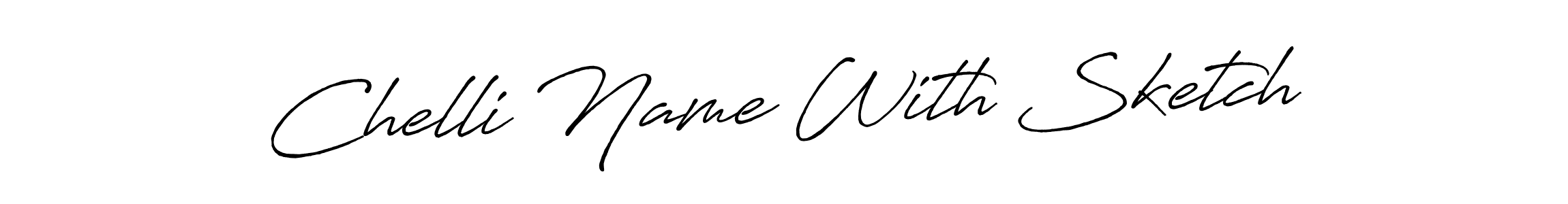 Antro_Vectra_Bolder is a professional signature style that is perfect for those who want to add a touch of class to their signature. It is also a great choice for those who want to make their signature more unique. Get Chelli Name With Sketch name to fancy signature for free. Chelli Name With Sketch signature style 7 images and pictures png