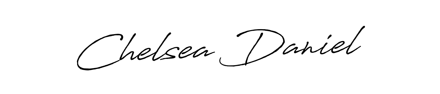 Design your own signature with our free online signature maker. With this signature software, you can create a handwritten (Antro_Vectra_Bolder) signature for name Chelsea Daniel. Chelsea Daniel signature style 7 images and pictures png