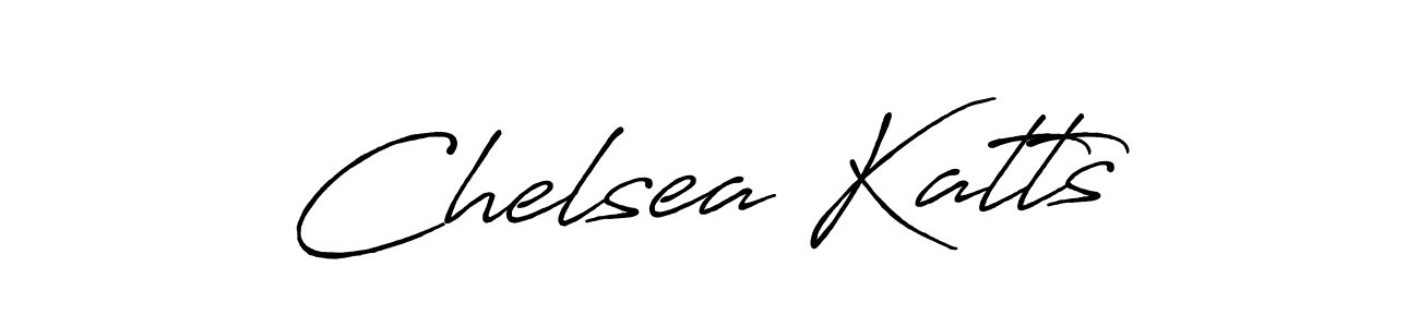 Similarly Antro_Vectra_Bolder is the best handwritten signature design. Signature creator online .You can use it as an online autograph creator for name Chelsea Katts. Chelsea Katts signature style 7 images and pictures png